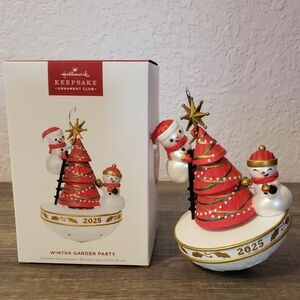 Winter Garden Party Ornament - Hallmark Keepsake